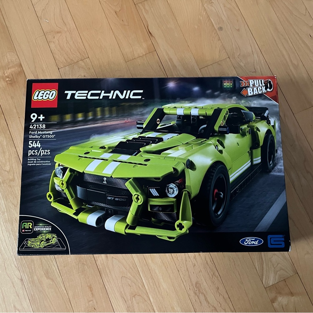 NIB Retired LEGO Technic Ford Mustang GT500 - Lime Green